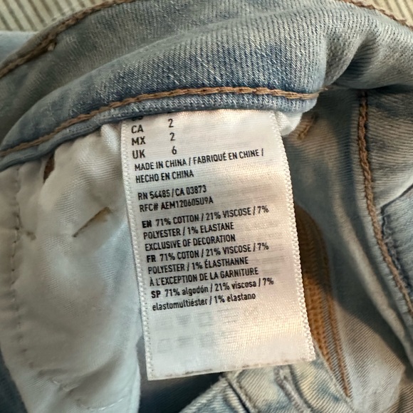 American Eagle Hi-Rise Shortie Next Level Stretch - Picture 5 of 7